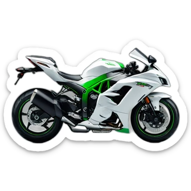 Kawasaki ninja h2r sticker