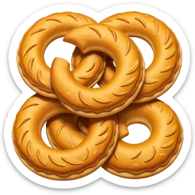 Murukku emoji so crunchy and attractive  sticker