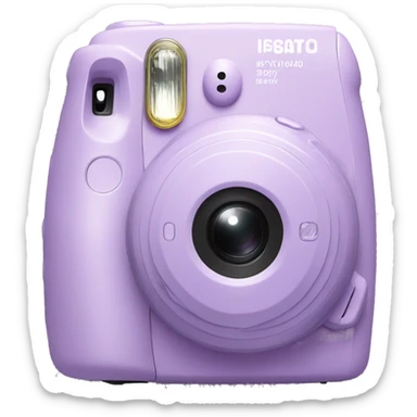 Light Purple Instax Mini Camera  sticker