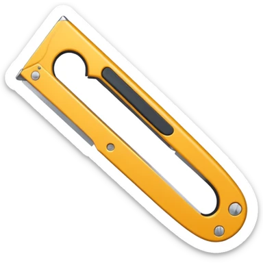 Metal Box Cutter sticker