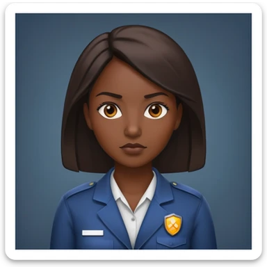 lady IT security sticker