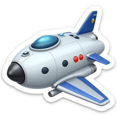 space ship with gongbaojiding sticker
