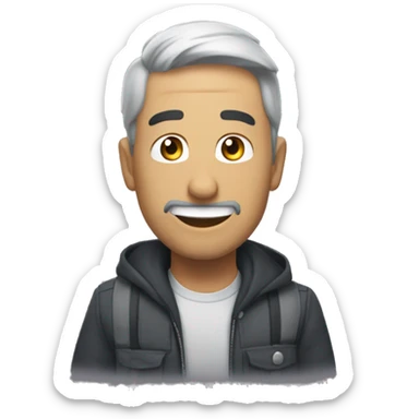 bıyıklı discord sticker