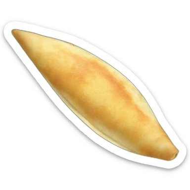 dosa on banana leaf sticker