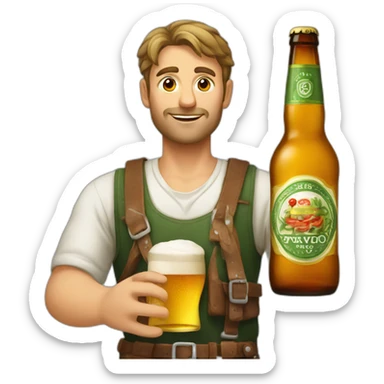 Hladinka pivo sticker