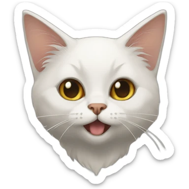 A Harry Potter cat sticker