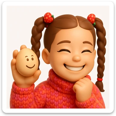 A 3D Apple-style emoji version of the uploaded image, preserving its colors, shapes, textures, and overall design, simplified into emoji form while keeping key details recognizable. Smooth glossy finish, soft shadows, high-quality render, minimal background sticker