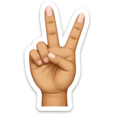 Emoji doigts d’honneur à la place de la main un pied  sticker