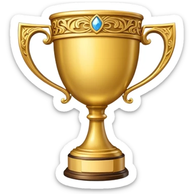 Winner's cup sticker