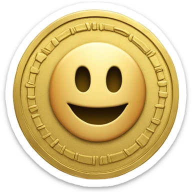 gold coin wiht $ sign sticker