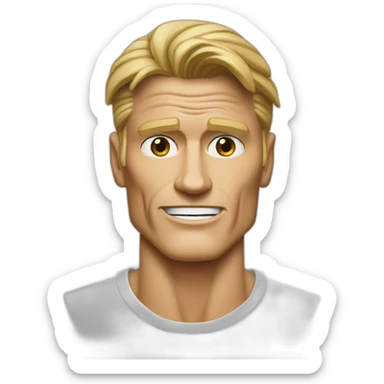dolph-lundgren-laborant sticker