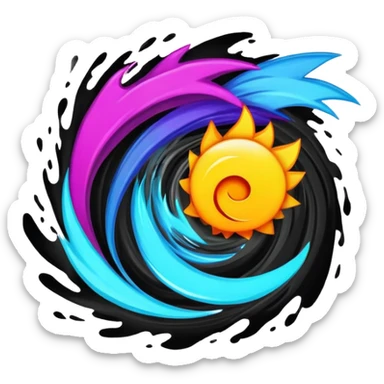 Power in Motion columbus Ohio sticker