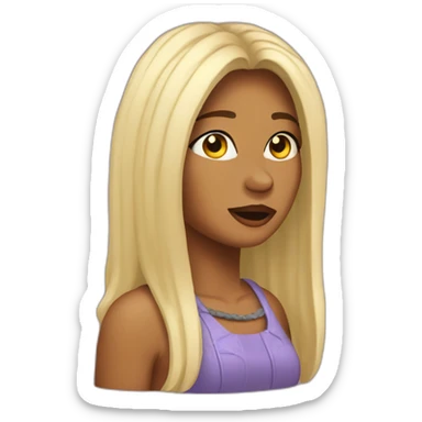 LISA crazy horse sticker