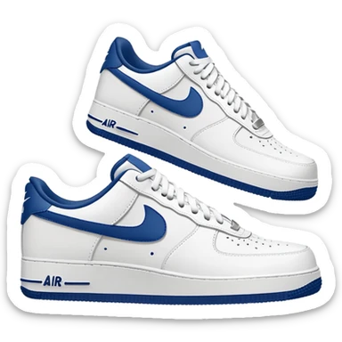 Nike air force 1 White shoes sticker