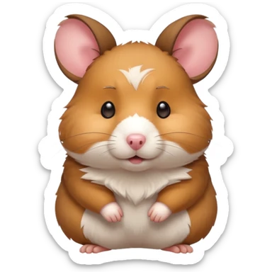 hamster with dog ears 🐶🐹 sticker