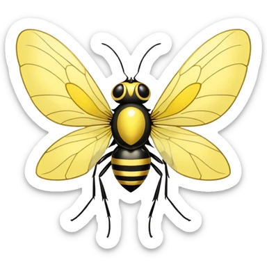 clow card of the fly from card captor sakura sticker