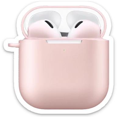 Light pink AirPods Max  sticker