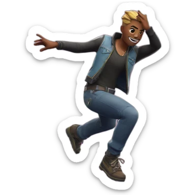fortnite dancing sticker