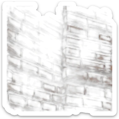 Masonry bricks storage sticker