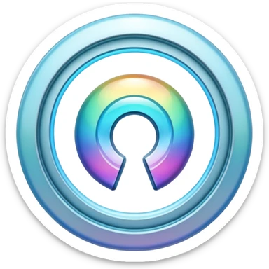 teleportation portal sticker
