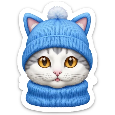 Winter Beanie Pet sticker