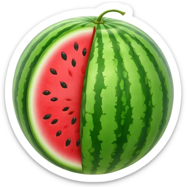 Watermelon sticker