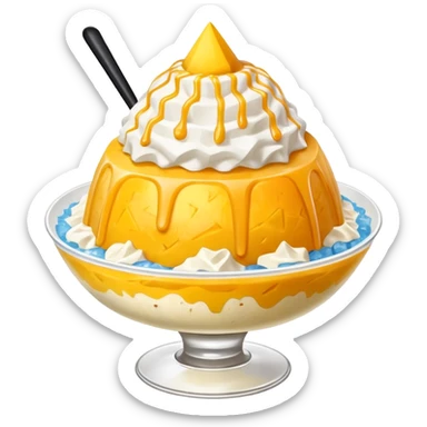 mango bingsu sticker