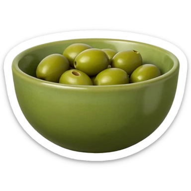 olive bowl sticker