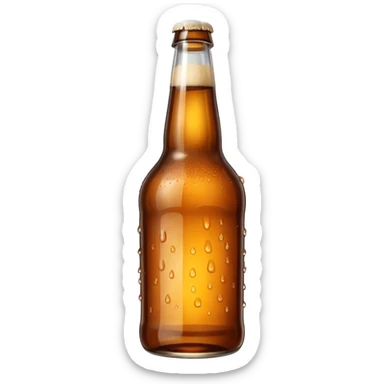 cerveza en botella de cafe  sticker