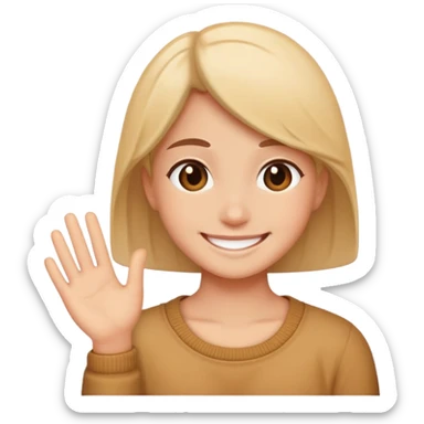 warm hearted sticker