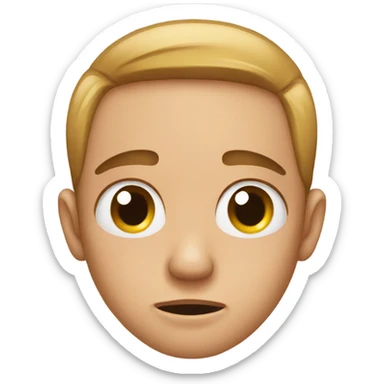 Ears hurting sticker