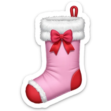 Natale rosa sticker