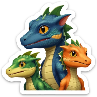 Salandit-Agama-Kecleon sticker
