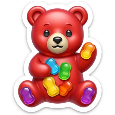 gummy candy sticker