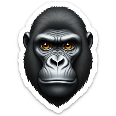 gorilla bigfoot sticker