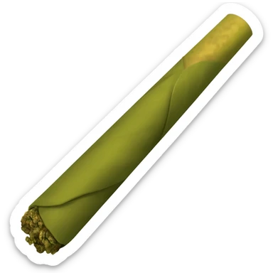 Weed joint sticker