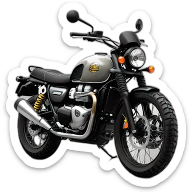 triumph scrambler sticker