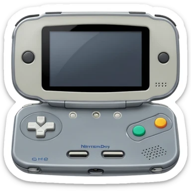 nintendo gameboy advance sticker