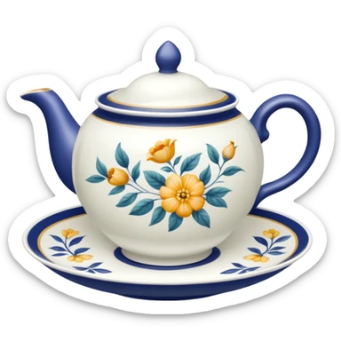 Tea Cups sticker