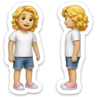 Deux petits pieds pour dire je t’aime sticker