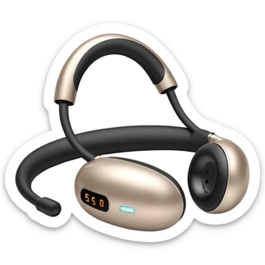 Mini neck massage machine sticker