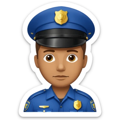 policeman sticker