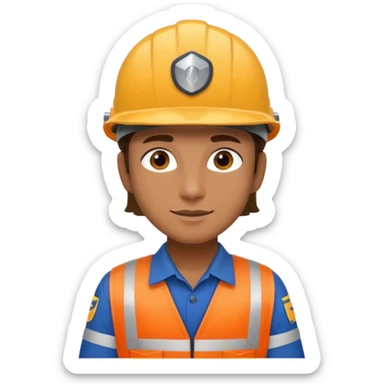 postal courier on bike  sticker