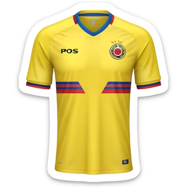 Colombia World Cup jersey sticker