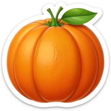 tangerine sticker