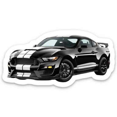 Ford Mustang Shelby GT500 perfect view sticker