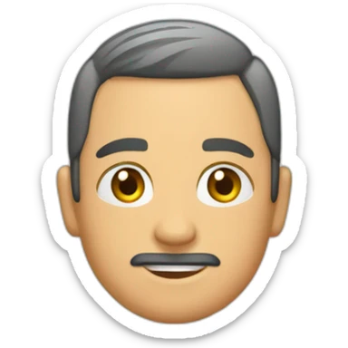 Jardín con arbole sticker