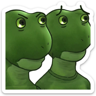 Girl and Boy sticker