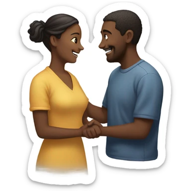 two people in love  sticker