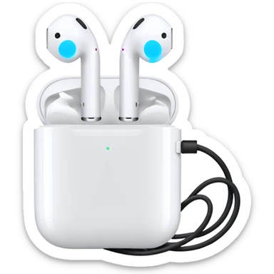 Airpods cable sticker